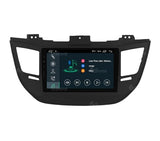Radio de Coche para Hyundai Tucson Negro (con navegación y cámara de visión Trasera de Serie) Android GPS Bluetooth WiFi USB Dab+ Touchscreen 9" 4core Carplay AndroidAuto