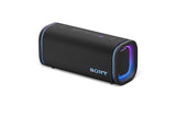 Sony ULT Field 5, Altavoz portátil Bluetooth Potente, 25 H de batería, 2 Modos ULT Power Sound, Resistente al Agua y al Polvo, 360 Luces, Correa Extraible para el Hombro, Compacto, Negro
