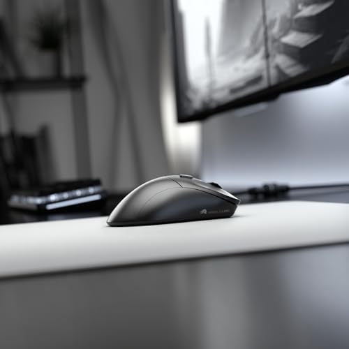 Glorious Gaming Model D 2 Pro Ratón Gaming inalámbrico - 2,4 GHz 1 ms de retardo, 100M clics, 60 g Ultraligero, Gran batería, Sensor PPP 26K, RGB, ergonómico, 6 Botones, Deslizadores de PTFE - Negro