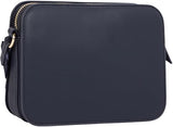 Tommy Hilfiger Bolso bandolera Mujer Logotape Camera Bag con correa ancha, Azul (Space Blue), Talla Única