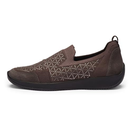 ARA Lissabon 4.0, Mocasín Mujer, Acero Cosmoyet ZY 1368 Steel, 41 EU