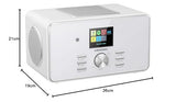 Grundig DTR 6000 X - Radio Todo en uno, Color Blanco
