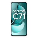 realme C71 4G Smartphone,6+128GB,Batería 6000 mAh,Carga 45W,Cámara AI de 50MP,RAM dinámica de 24 GB,120 Hz,Resistencia a Impactos de Nivel Militar,Resistencia al Agua a Diario,Verde(Sin Adaptador)