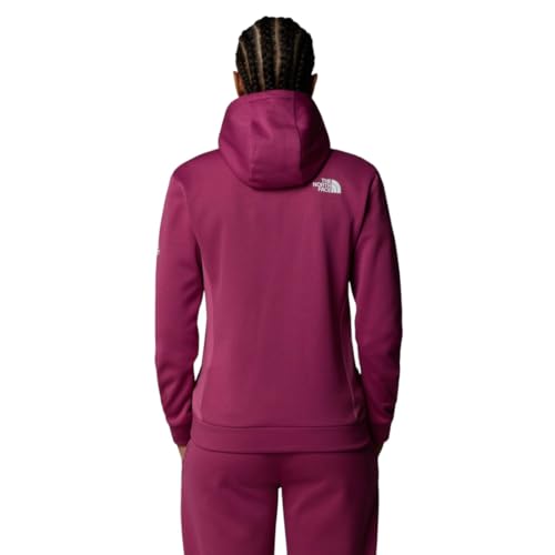THE NORTH FACE NF0A893UA6I W MA FZ Fleece Sweatshirt Mujer Cyber Berry/Lively Berr Tamaño M