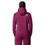 THE NORTH FACE NF0A893UA6I W MA FZ Fleece Sweatshirt Mujer Cyber Berry/Lively Berr Tamaño M