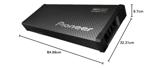 Pioneer TS-WX70DA - Subwoofer, color negro