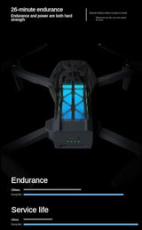 LUXWALLET Valkyrie Pro – 5 Ghz WiFi GPS Drone - 4K Camera Drone – 3 Assige Gimbal Drone – Geen Vliegbewijs – Return To Home – Borstelloze Motor – Grijs