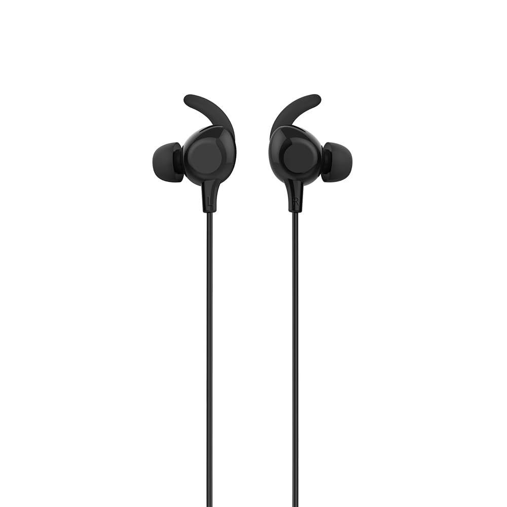 Woxter Airbeat ANC - Auriculares inalámbricos, CANCELACIÓN DE RUIDO ACTIVA, INMERSIVOS, Bluetooth, Batería, Botones de control, Función manos libres, color negro