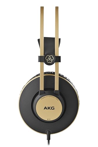 AKG K92 Closed Back - Auriculares de diadema cerrados (200 mW, 32 Ohmios, 113 dB, 3 m), color negro
