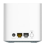 D-Link M15-2 Eagle Pro AI AX1500, Pack 2 Extensores WiFi 6, 1500 Mbps, Mesh Inteligente, Optimizador tráfico, Roaming, Puertos Gigabit, Modos Router o Extensores, WPA3, Control Voz Alexa/Google
