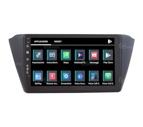 Radio de Coche para Skoda Fabia 2015 Android GPS Bluetooth WiFi USB Dab+ Touchscreen 9" 8core Carplay AndroidAuto