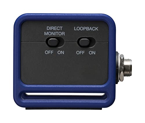 Zoom AMS-22 Interface de audio, 1 entrada XLR/TRS, entrada de línea estéreo, 2 salidas, loopback, monitorización directa, bus-powered, para grabaciones y streaming en PC, Mac, iOS y Android