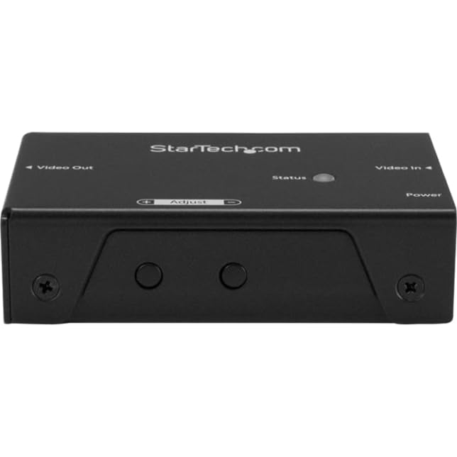 StarTech.com Amplificador de Señal DisplayPort - Extensor Alargador DP - Booster de Señal DisplayPort hasta 20 Metros - 4K 60Hz