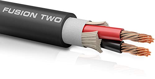Oehlbach XXL Fusion - Cable para altavoces (2 x 3.0 m, w banana), Negro