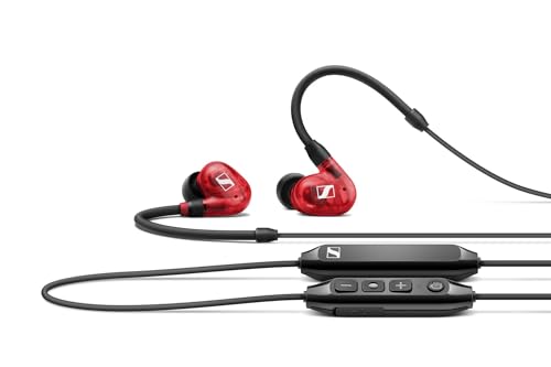 Sennheiser IE 100 PRO Auriculares Dinámicos de Monitorización Intraurales Inalámbricos, Rojo