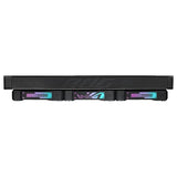 Asus ROG Ryuo IV SLC 360 ARGB - Sistema de refrigeración líquida todo en uno para CPU; tubos más cortos; pantalla AMOLED curva de 6,67 pulgadas que admite vídeo o información personalizada del sistema