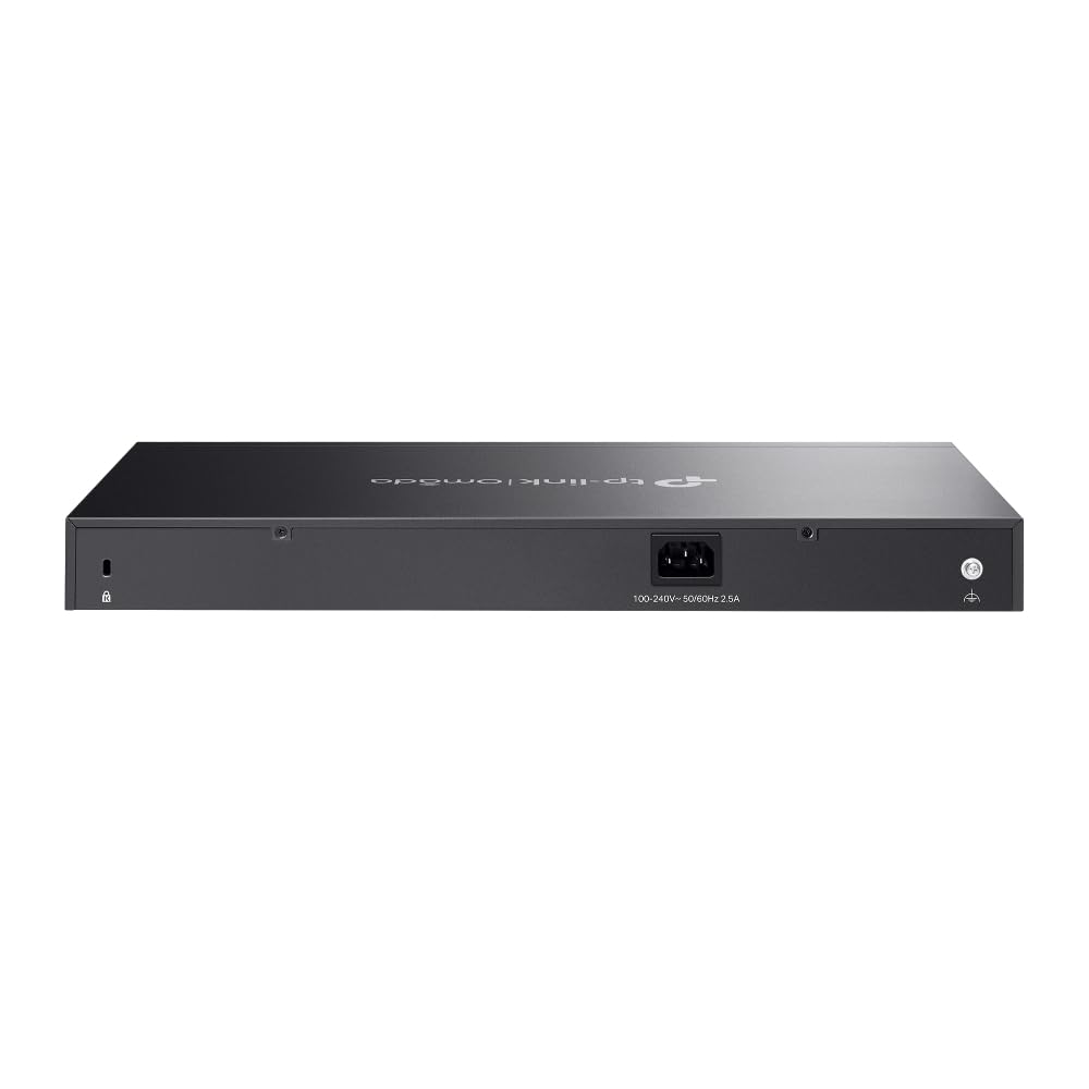 TP-Link SG2428LP - Interruptor PoE Gigabit de 28 Puertos, 16 Puertos Gigabit PoE+, 802.3af/at 30W, presupuesto Total de 150W, Interruptor de Red, Interruptor Ethernet Omada, Divisor Ethernet, Carcasa