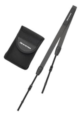 Olympus Prismáticos OM SYSTEM 10x25 WP II Negro, Impermeable, 15 años de garantía, Aumento 10x, corrección dióptrica, prismas BaK-4, Incl. Bolsa y Correa de Transporte