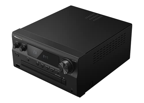 Panasonic SC-PM702EB-K Premium - Microestéreo (Bluetooth, Airplay, Dab+, CD, FM, Plateado)
