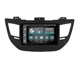 Radio de Coche para Hyundai Tucson Negro (con navegación y cámara de visión Trasera de Serie) Android GPS Bluetooth WiFi USB Dab+ Touchscreen 9" 4core Carplay AndroidAuto