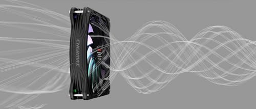 ENERMAX AquafUSION II 360 mm ARGB AIO CPU de refrigeración por agua|Dual Chamber|TDP 370 W+|Intel LGA 1851/1700/115x/2066|AMD AM5/AM4 | Pantalla digital | 3 x ventiladores SquA RGB ADV 120 PWM |