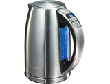 Cuisinart Hervidor eléctrico con jarra Multi-Temp | Ebullición rápida, 3KW | Sin cable | 1,7L de capacidad | Temperatura ajustable | Filtro antical lavable y extraíble | Acero inoxidable