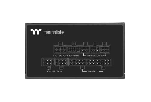 Thermaltake Toughpower PF3 0750W Gen 5 | ATX 3.0 | PCIe Gen 5 Ready | Smart Zero Fan | 80 Plus Platinum | Fully Modular