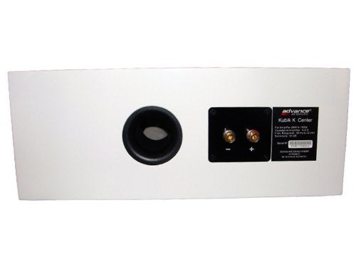 Advance Acoustic KCENTERW - Altavoz central, blanco