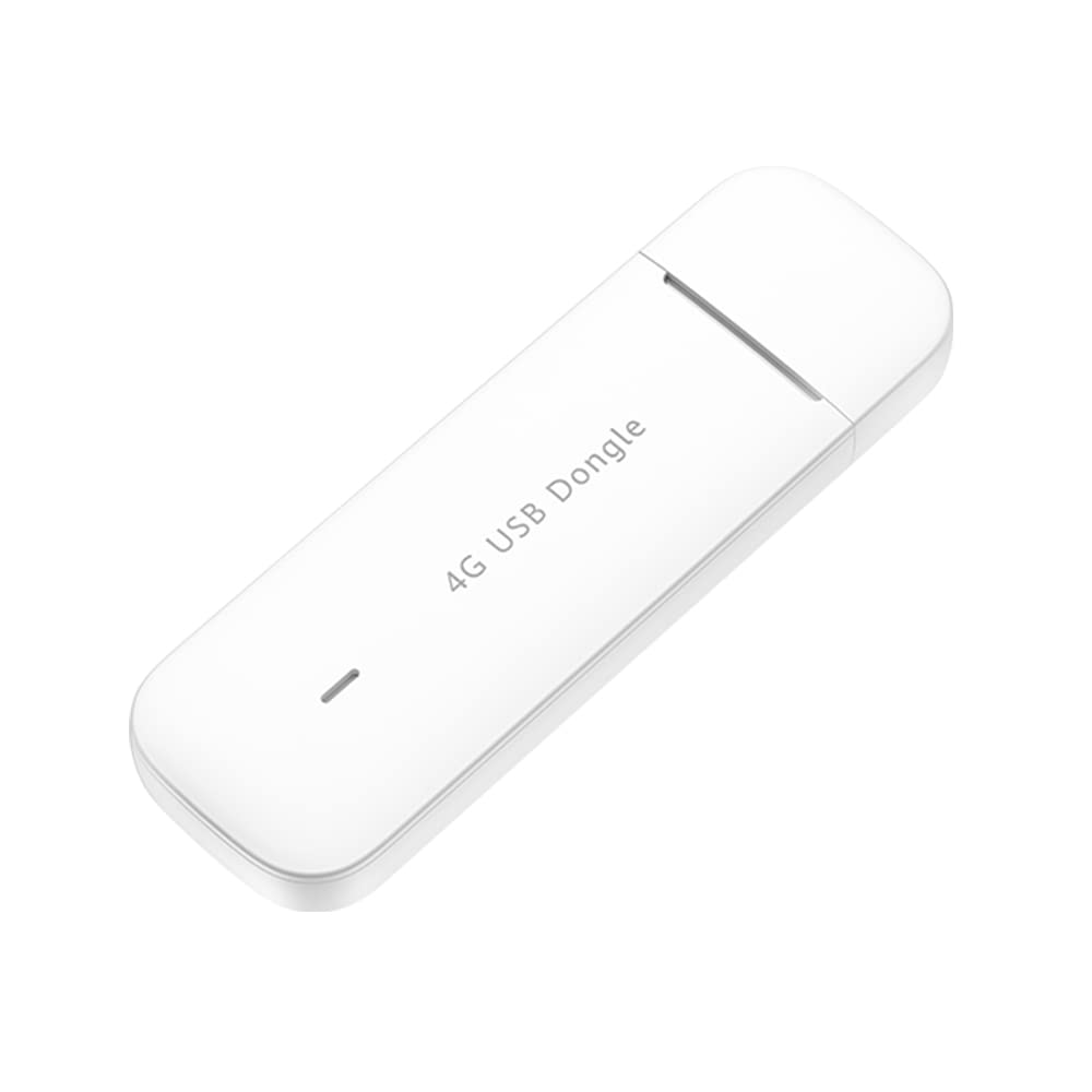 Zowee 4G LTE USB Dongle-CAT4, Velocidad de Descarga de hasta 150 Mbps, Plug & Play, Blanco