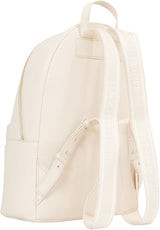 Tommy Hilfiger Mochila Mujer Logotape elegante, Beige (Sugarcane), Talla Única