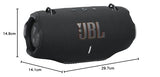 JBL Xtreme 4 Musikbox in Schwarz – Tragbare Bluetooth-Lautsprecher-Box mit tiefem Bass, KI-Sound-Boost und integrierter Powerbank – Wasserfest und staubfest – 24 Laufzeit, UK Stecker (Typ G)