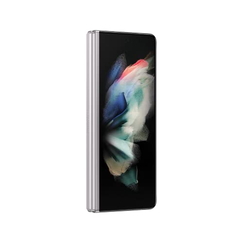Samsung Galaxy Z Fold3 5G Teléfono móvil SIM Free Android Plegable Smartphone 256GB Phantom Silver (versión del Reino Unido)