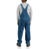 Carhartt Loose Fit Denim Bib Overall, Peto vaquero en general Hombre, Darkstone, 46W / 30L