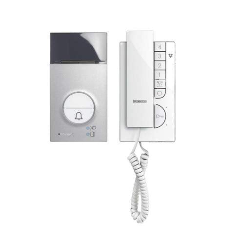 BTICINO Kit portero electronico de superficie 2 hilos BticinoLinea 3000 y telefono CLASSE100 364232