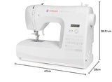 Singer Haute Couture - Máquina de coser electrónica - Edición Limitada - 80 puntadas - Máquina de coser portátil - Profesional - Automática - Para una costura creativa - Fácil para principiantes