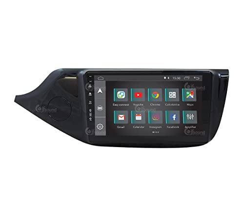 Radio de Coche para Kia Ceed Desde el 2012 Negro Brillante con cámara estándar Android GPS Bluetooth WiFi USB Dab+ Touchscreen 9" 4core Carplay AndroidAuto