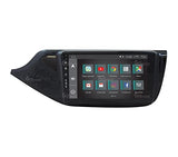Radio de Coche para Kia Ceed Desde el 2012 Negro Brillante con cámara estándar Android GPS Bluetooth WiFi USB Dab+ Touchscreen 9" 4core Carplay AndroidAuto
