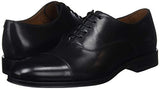 Lottusse L6965, Zapatos Oxford Puntera Recta Hombre, Negro (Ebony Negro), 44 EU