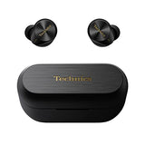 Technics EAH-AZ80E-K Auriculares Inalámbricos con Cancelación De Ruido, Bluetooth Multipunto 3 Dispositivos, Cómodos Intraurales, Carga Inalambrica, Negro