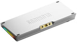 Glorious Gaming GMMK 3 Pro HE: Teclado Gaming inalámbrico, Hall Effect, Carcasa de Aluminio, tasa 8K, switches Hot Swap MX/HE, acción Ajustable, TKL 75% QWERTY Estadounidense (Plata)