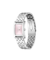 BOSS Reloj De Movimiento De Cuarzo De Dos Manecillas para Mujer Colección Lucy con Correa de Acero Inoxidable Plateada - 1502743