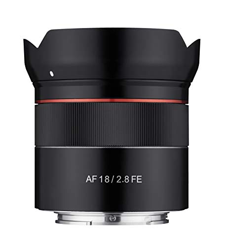 Samyang AF F2.8 - Lente de Gran Angular para Sony E Mount (18 mm)