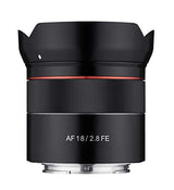 Samyang AF F2.8 - Lente de Gran Angular para Sony E Mount (18 mm)