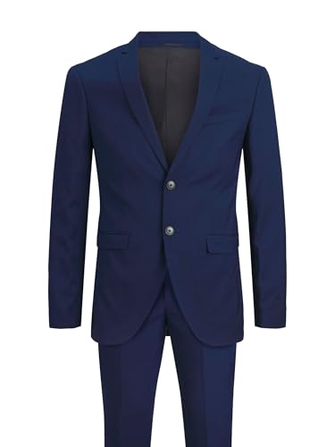 Jack & Jones Jprfranco Suit Ps Traje, Hombre, Medieval Blue, 68 Grande