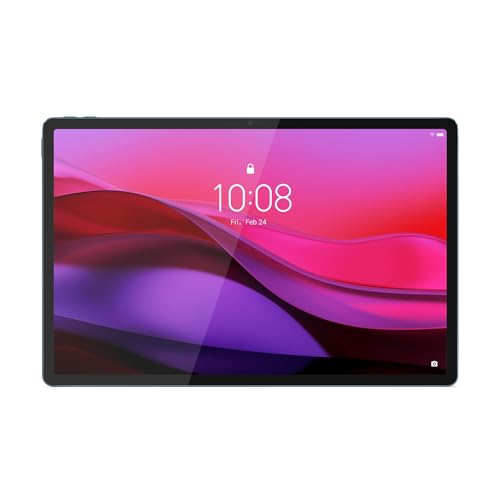 Lenovo Yoga Tab Plus – Tablet IA 12.7" 3K (Qualcomm Snapdragon 8 Gen 3, 16 GB RAM, 256 GB UFS 4.0, 144 Hz, Wi-Fi 7, Bluetooth 5.4, Android 14) Tidal Teal - Incluye Teclado + Pen