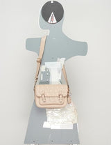 Geox D Frailea A, Bolsa Mujeres, Blanco Crudo