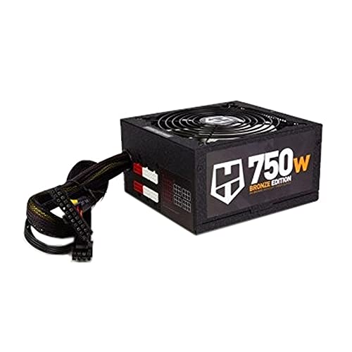 Fuente de alimentación ATX 750W Modular 80+ Bronze, Ideal para Sistemas de Alto Rendimiento y optimización energética.