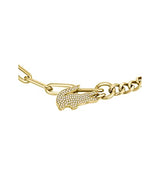 Lacoste Pulsera de cadena para Mujer Colección CROCODILE con cristales - 2040147