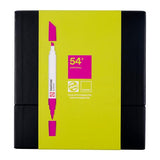 Talens | Pantone Marker Set de 54 Additional | Rotulador Doble Punta con Punta de Pincel y Cincel | Tinta Pigmentada a Base de Agua en Colores Pantone