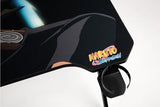 Konix Naruto Shippuden Escritorio Gaming 121 x 69 x 76 cm en Forma de Y - Mesa de Madera y Metal - Portavasos - Soporte para Auriculares - Motivo Naruto Rasengan